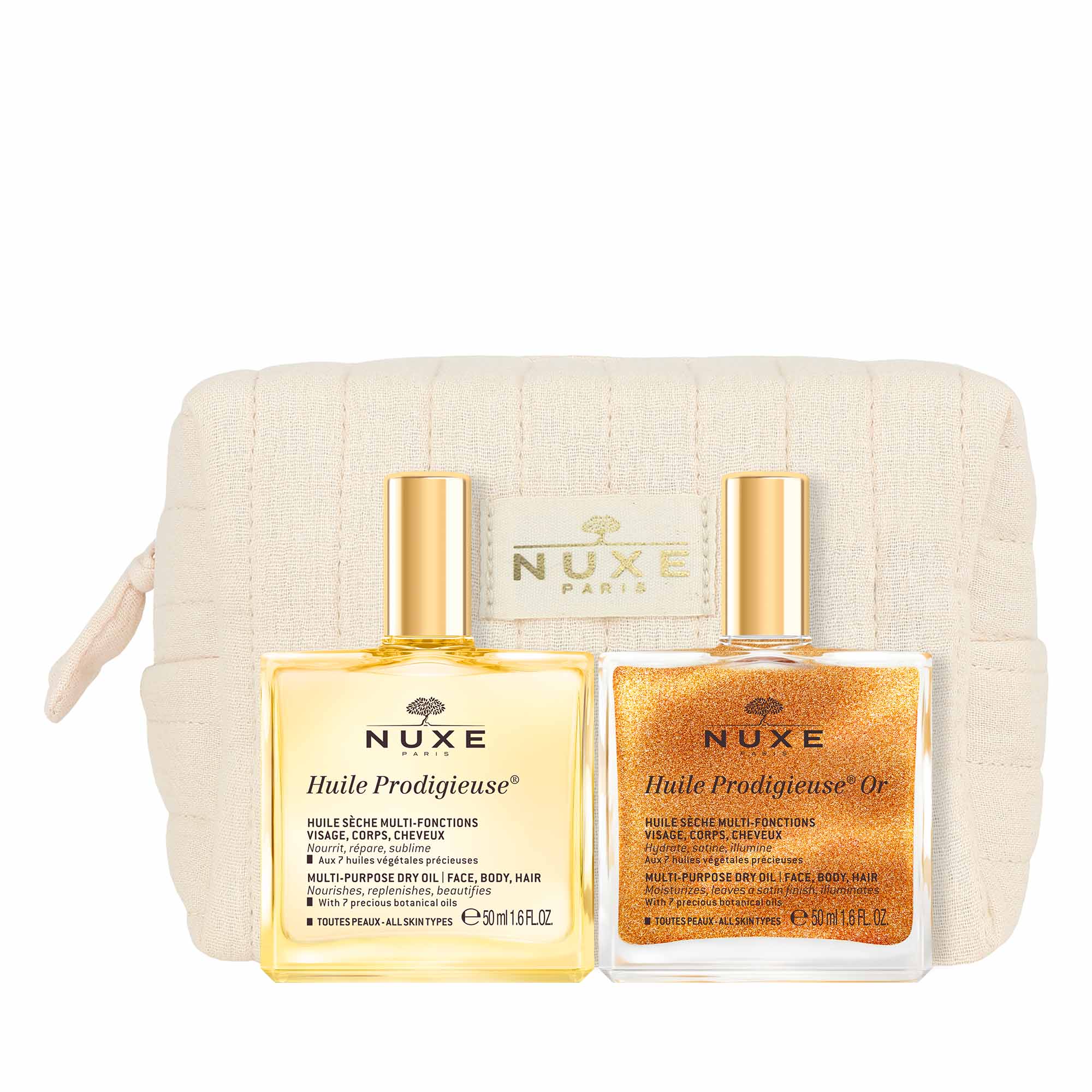 Duo Huile Prodigieuse® Classique & Or - Trockenöl Gesicht, Körper, Haare